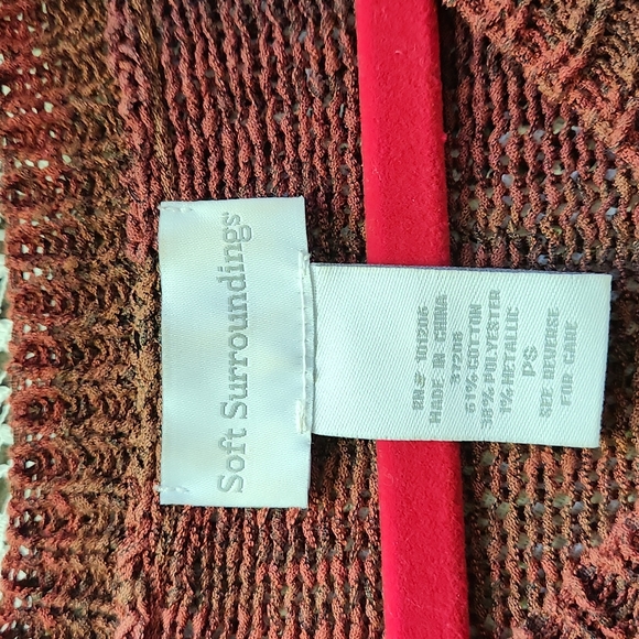 Soft Surroundings Sweater, PS, Like New - Picture 4 of 4